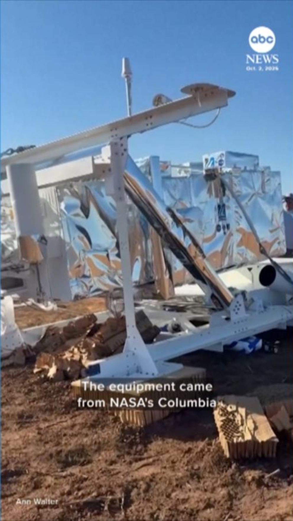 WATCH: Farmer finds NASA equipment in neighbor’s wheat field