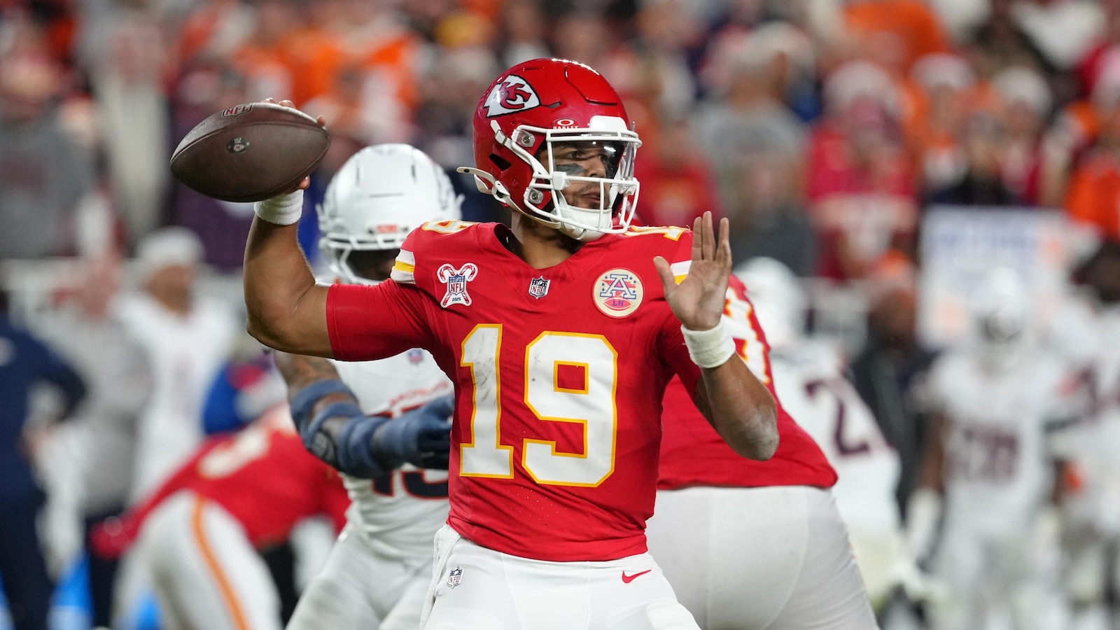 Chiefs' valiant effort falls short against the Broncos in a Christmas night thriller