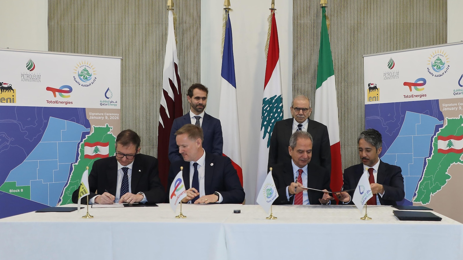 Lebanon signs gas exploration deal with international consortium amid economic crisis