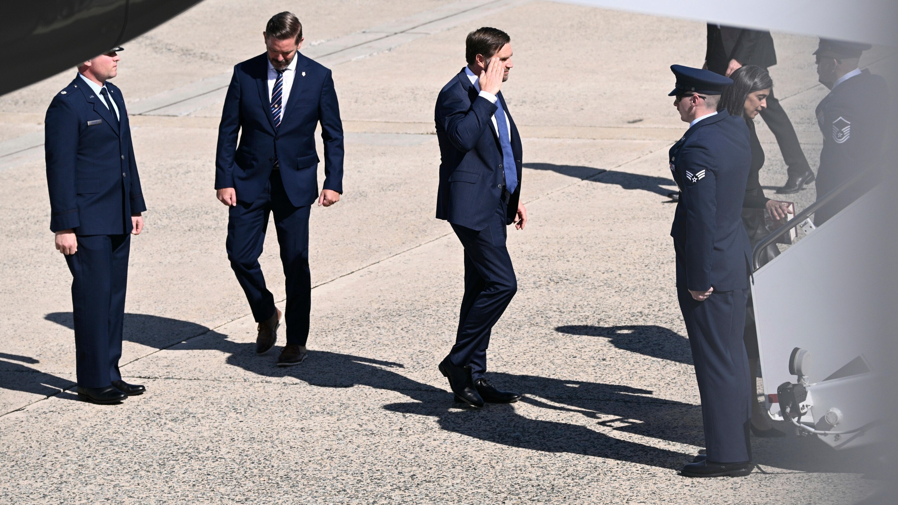 Vice President JD Vance at Annunciation Catholic Church