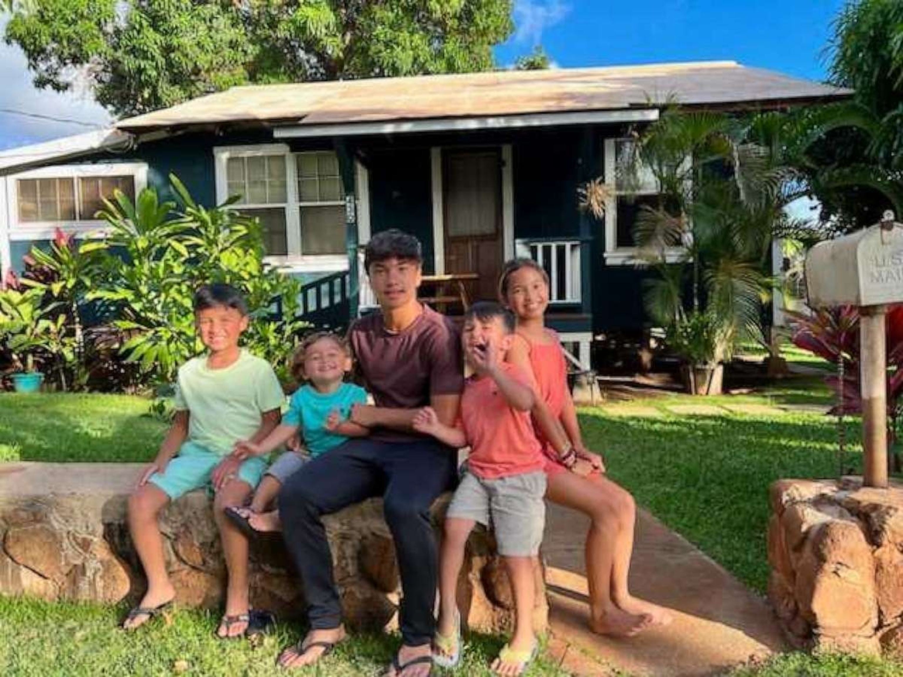 PHOTO: "Grandma's House" was an important, bustling location for the Nasya and Jeffery Lerma's family in Maui.