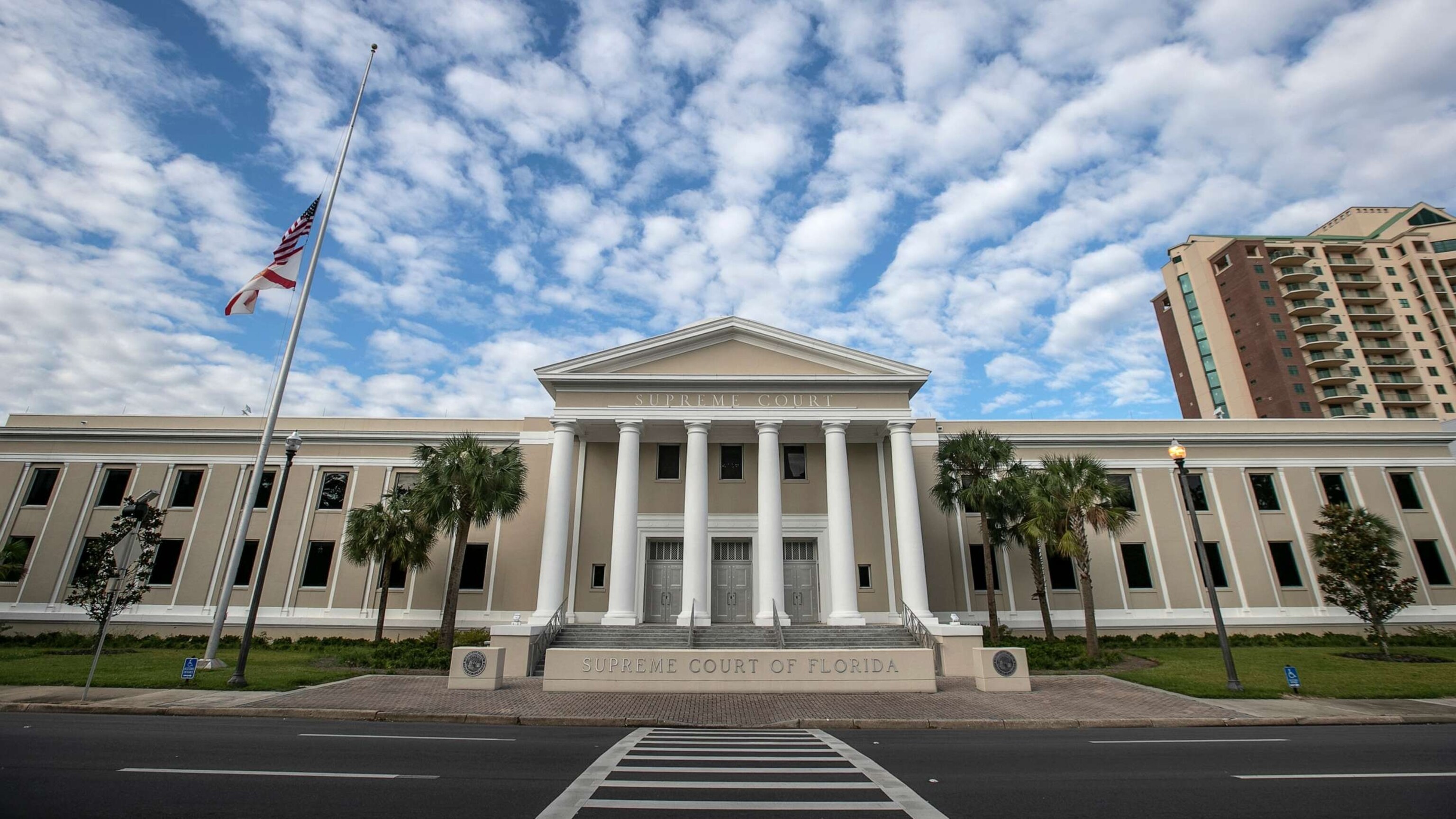 PHOTO: The Florida Supreme Court building is pictured on Nov. 10, 2018 in Tallahassee, Fla.