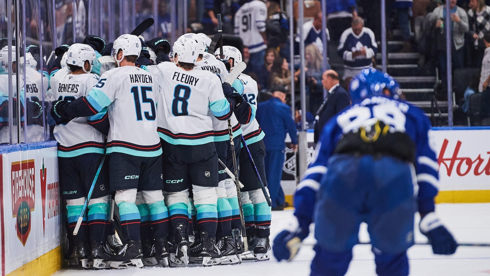 Seattle Kraken Secure Overtime 4-3 Victory Over Toronto Maple Leafs