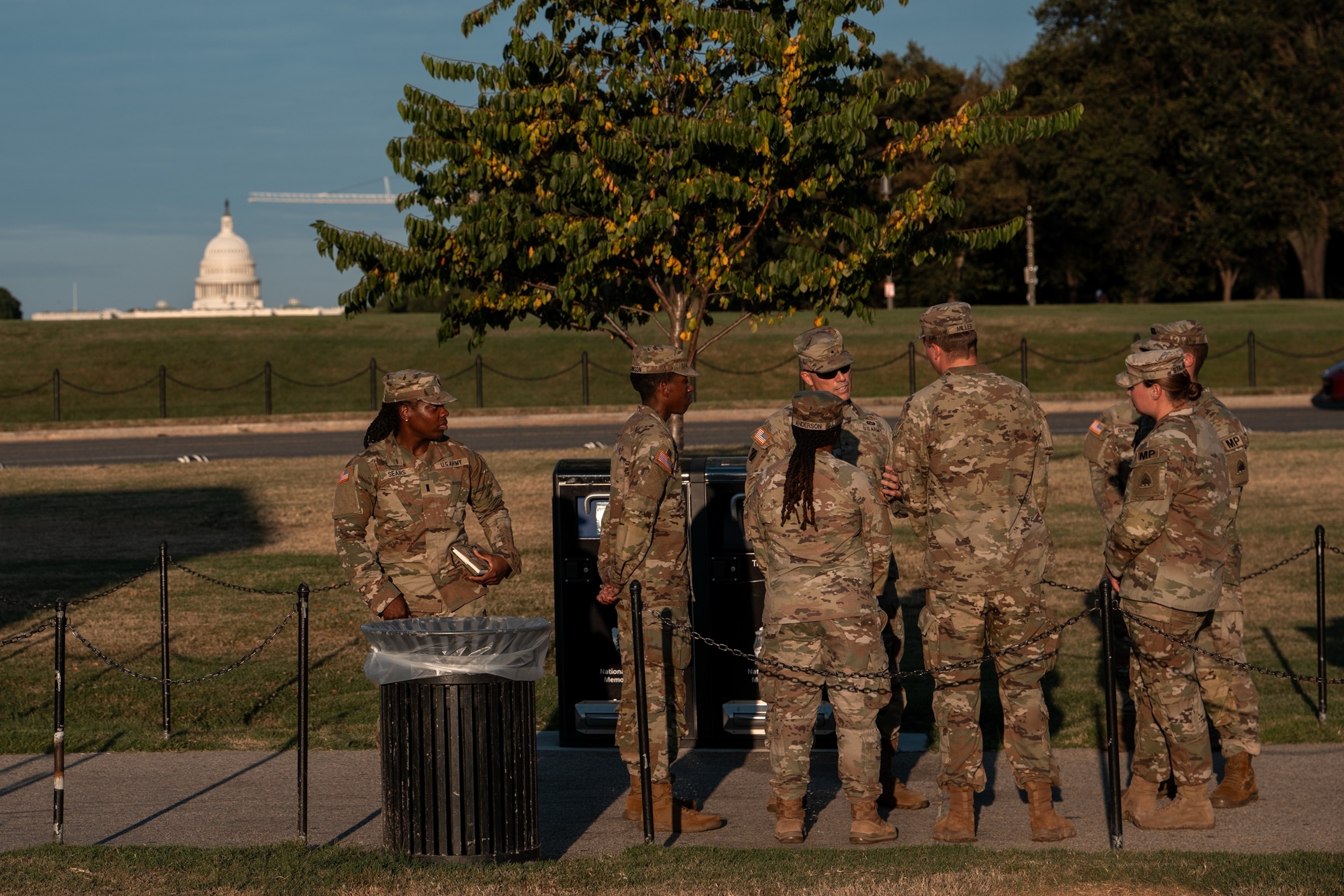 PHOTO: Trump Increases Federal Law Enforcement Presence, Deploys National Guard In Nation's Capital