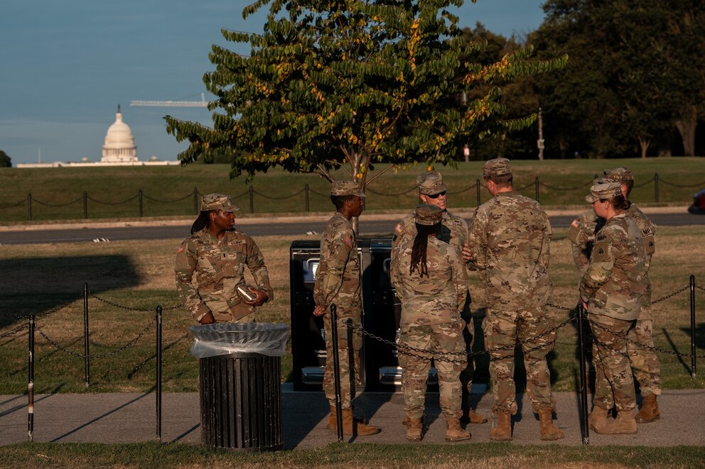 PHOTO: Trump Increases Federal Law Enforcement Presence, Deploys National Guard In Nation's Capital