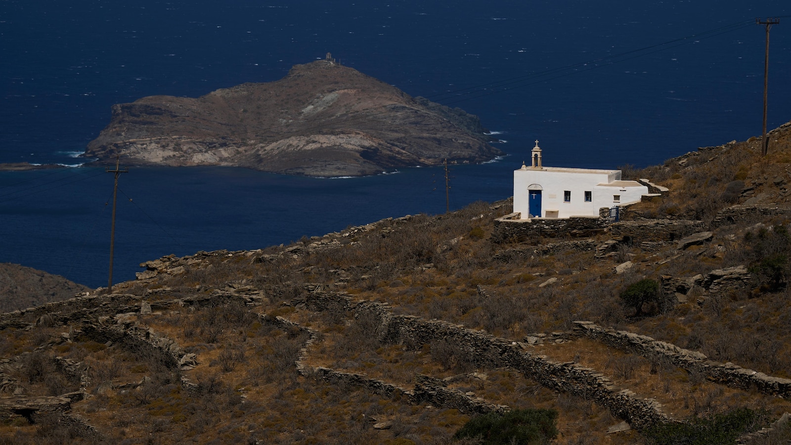 A Greek island has 1,000 private chapels. Families maintain them for faith, community