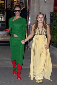 Victoria Beckham Dresses Her Daughter Harper In Her Collection ABC News