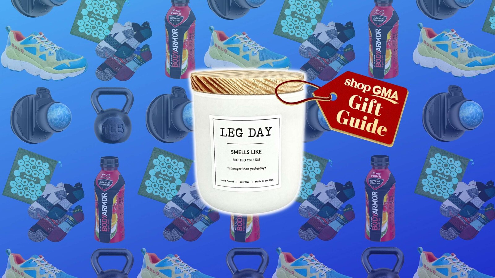 Shop gift for the fitness lover.