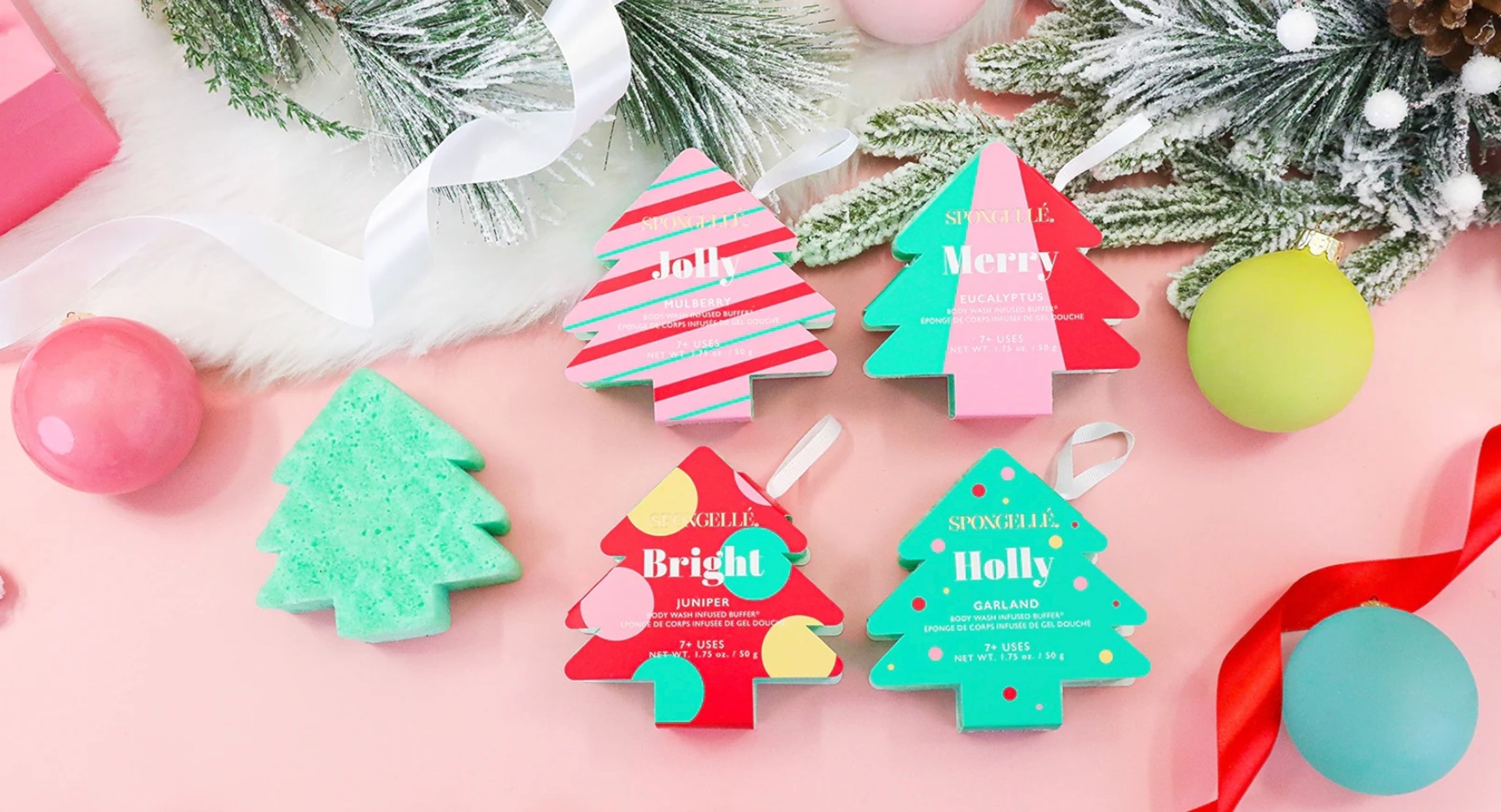 SPONGELLE: Body Wash Infused Buffers