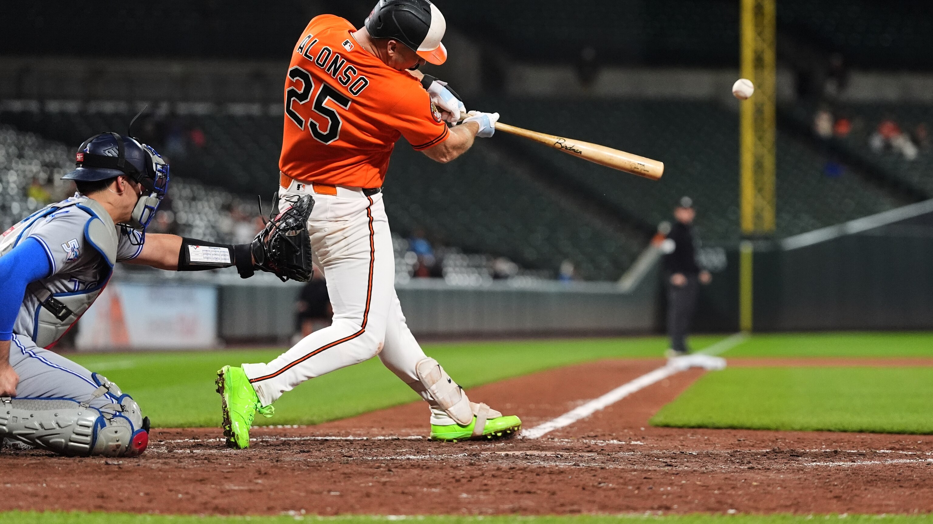Orioles and Blue Jays are postponed. They're set for a split