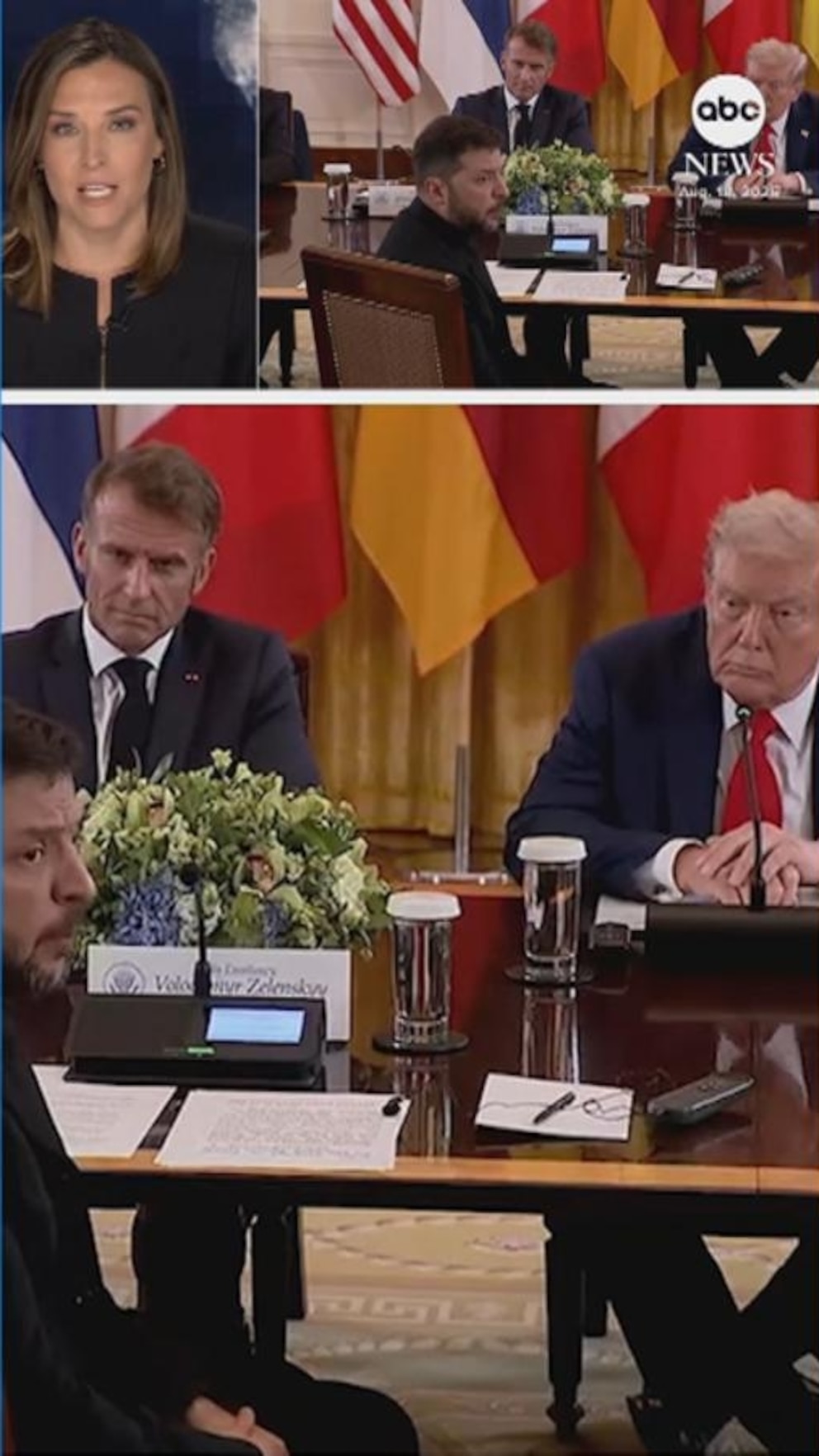 NextImg:Video President Trump meets with Ukrainian President Zelenskyy and European leaders