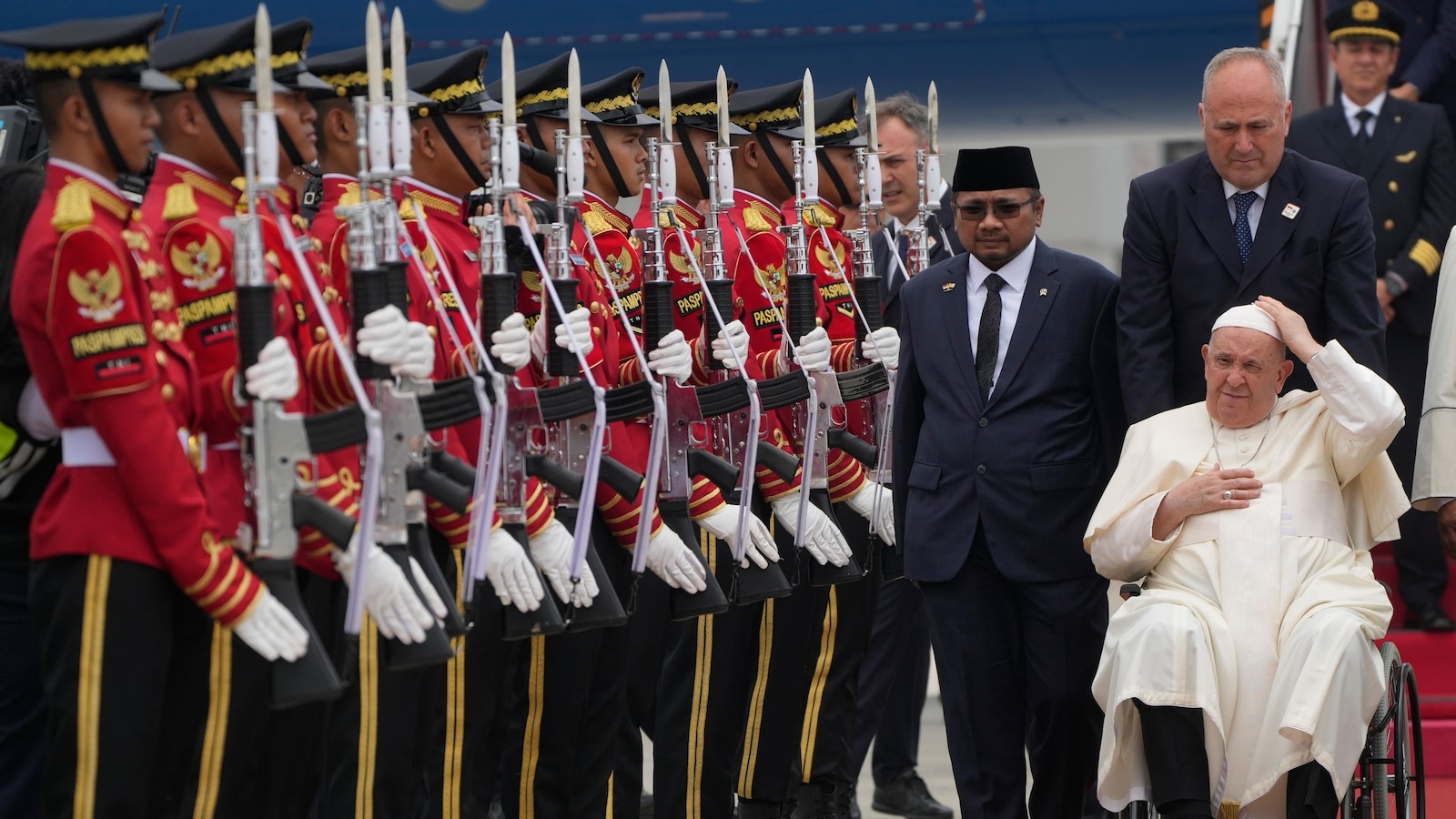 87 and hobbled, Pope Francis goes off-script in Asia and reminds world he can nonetheless draw a crowd