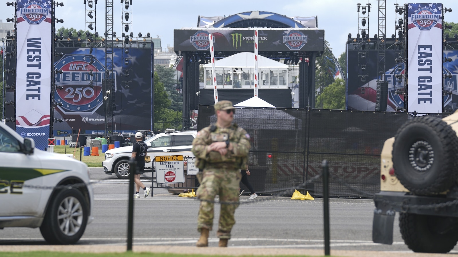 Security for UFC at White House will be at Super Bowl level, Secret Service says