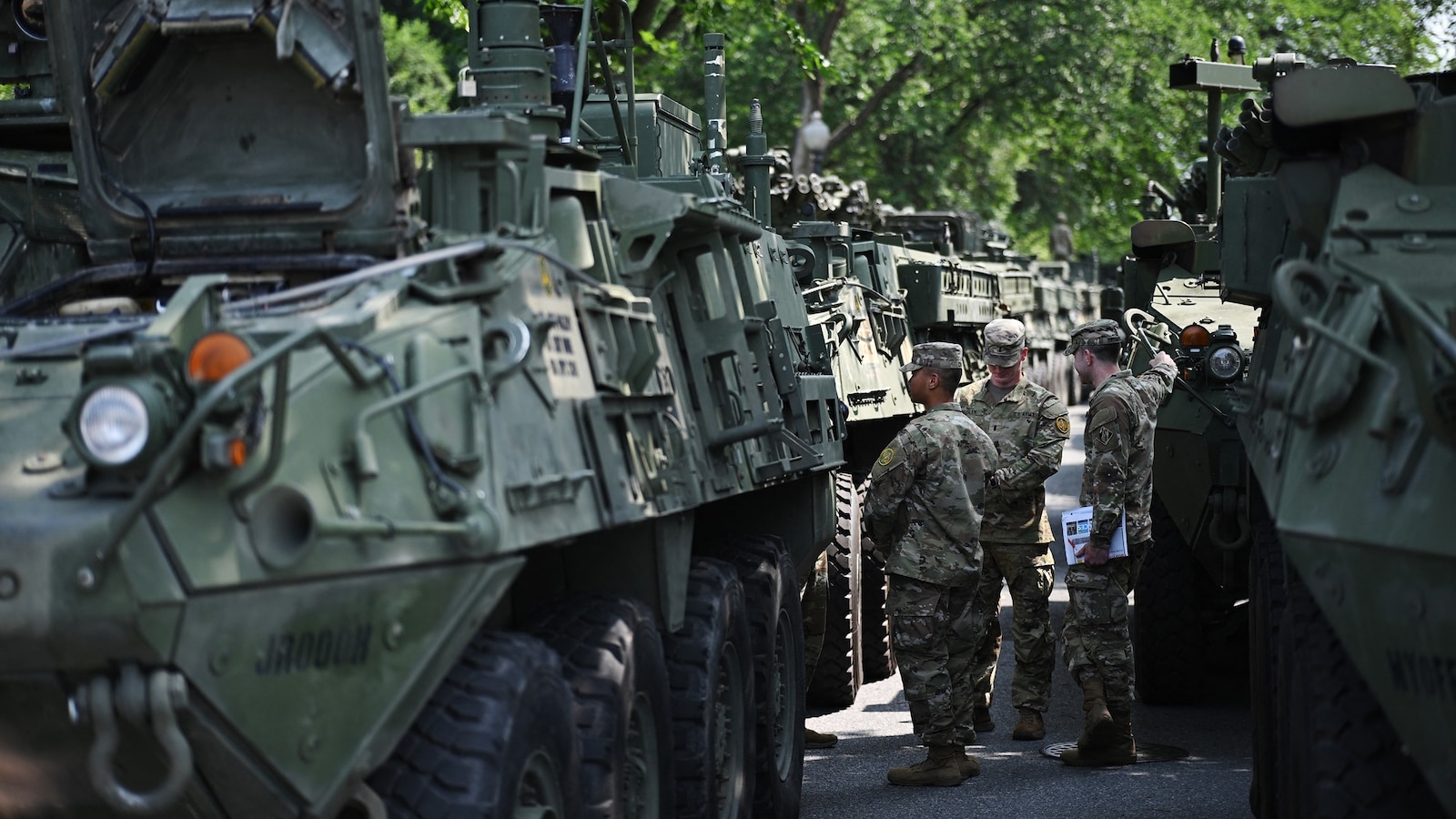 White House tries to clarify Trump's threat to use 'heavy force' on 'any' ...