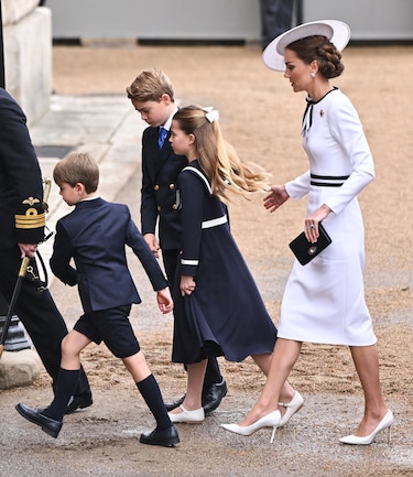 princess charlotte trooping the colour dress Princess Charlotte's Small Dress Detail That Coordinates with Kate Middleton