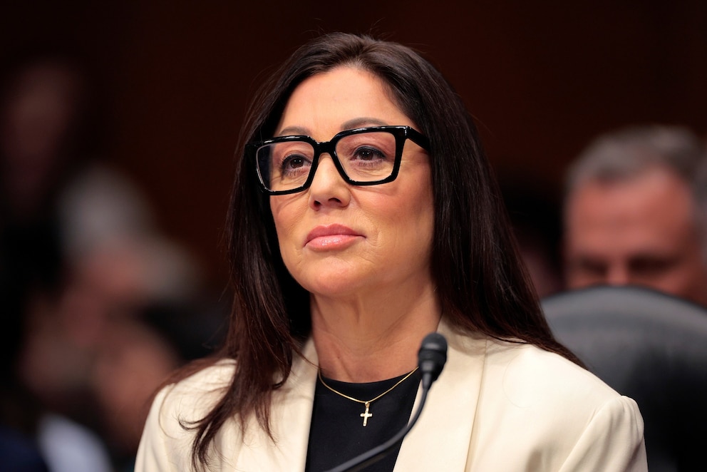 PHOTO: In this Feb. 19, 2025, file photo, U.S. Labor Secretary Lori Chavez-DeRemer testifies during her confirmation hearing before the Senate Health, Education, Labor and Pensions Committee on Capitol Hill in Washington, D.C.
