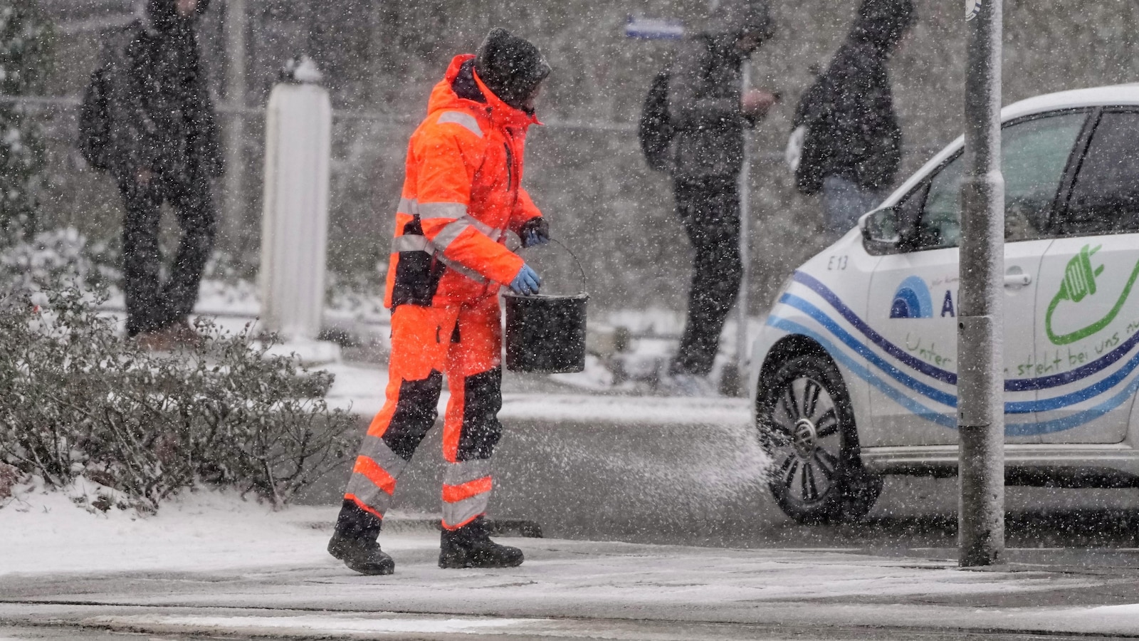 When big snow and ice blow in, most people reach for salt. There are ways to reduce its harms