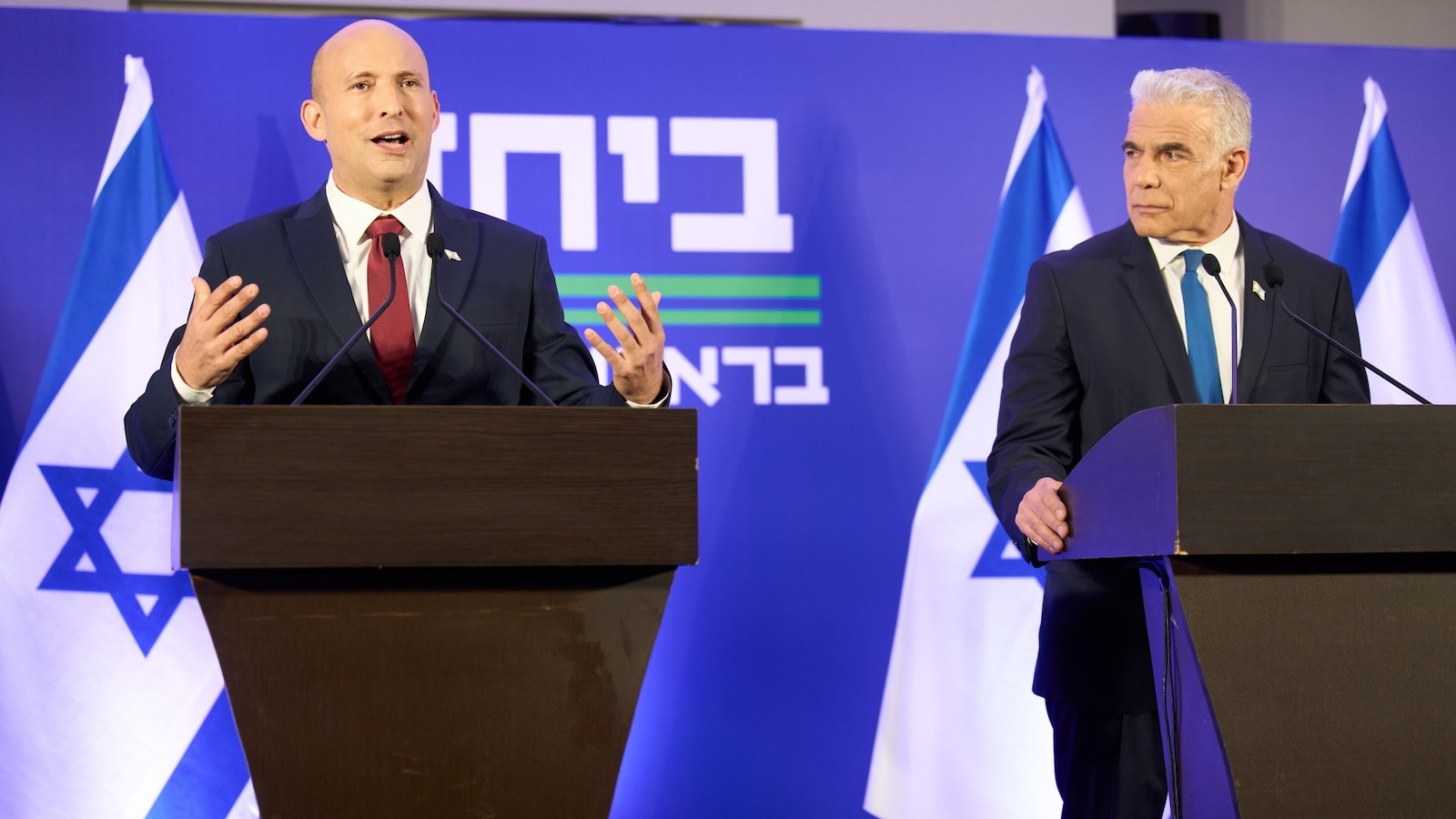 Two former Israeli prime ministers join forces against Netanyahu in upcoming elections