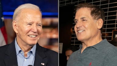 Mark Cuban, a former Haley backer, attends Biden fundraiser as ...
