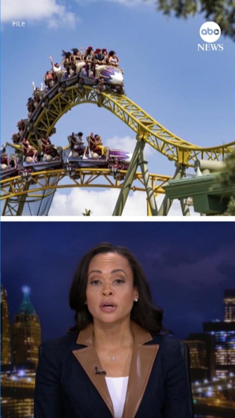 NextImg:Video Theme park guest dies after roller coaster ride in Florida