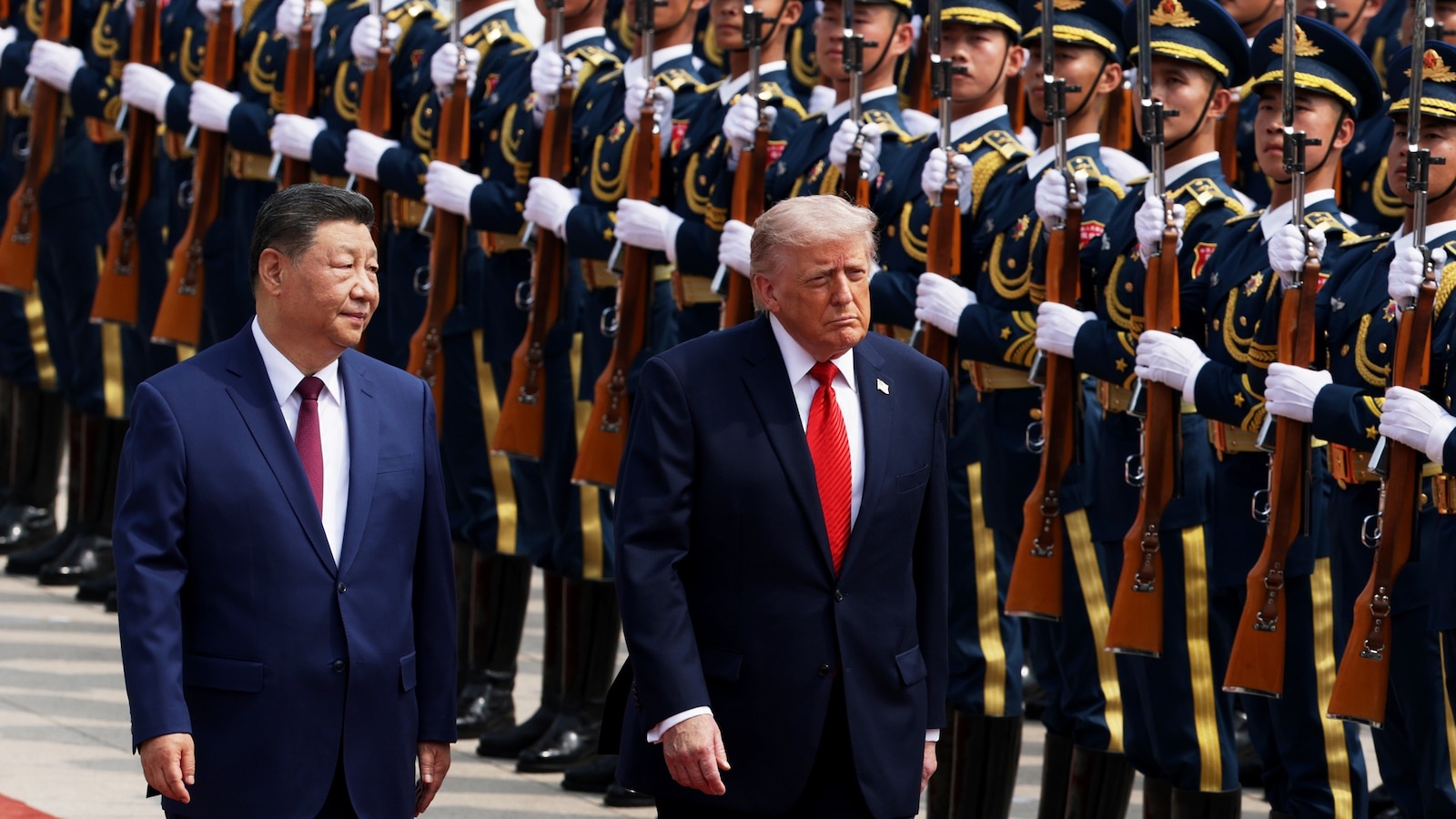 Trump meeting with Xi in Beijing at high-stakes summit