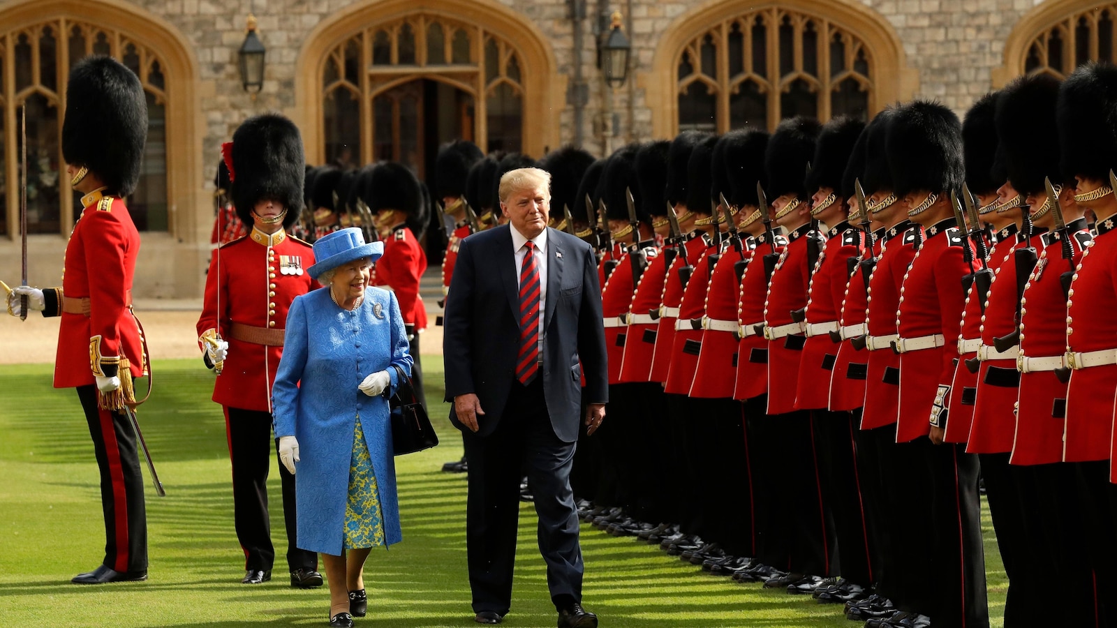 From Carter's kiss to Trump's step ahead: Presidential gaffes toward British royals