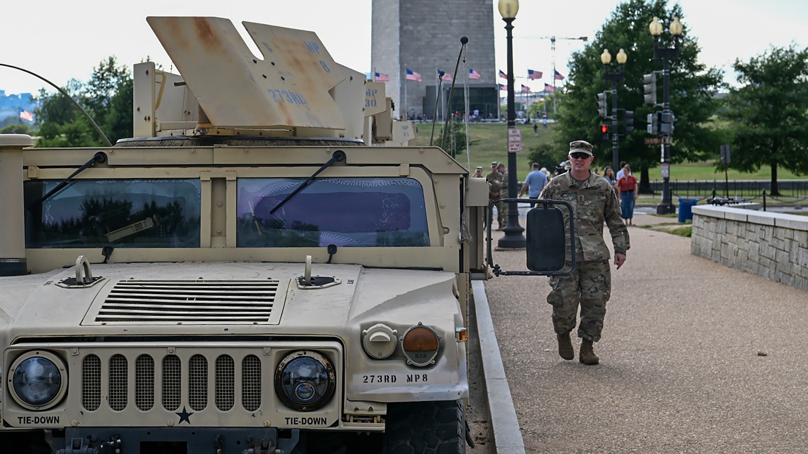 National Guard Bolsters DC Presence as Trump Seeks Permanent Federal Police Control