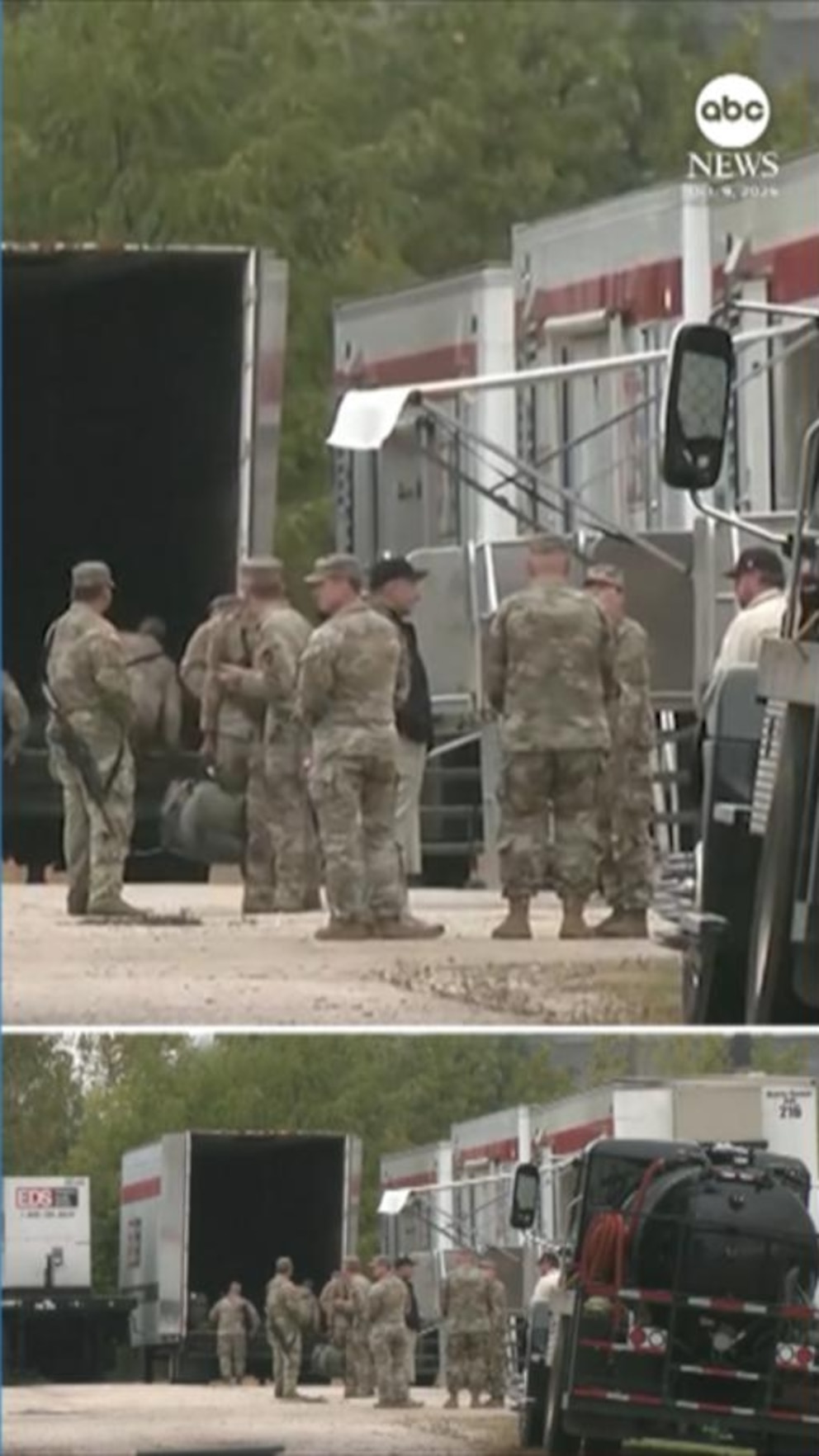 NextImg:Video National Guard now on duty in Chicago area despite local opposition