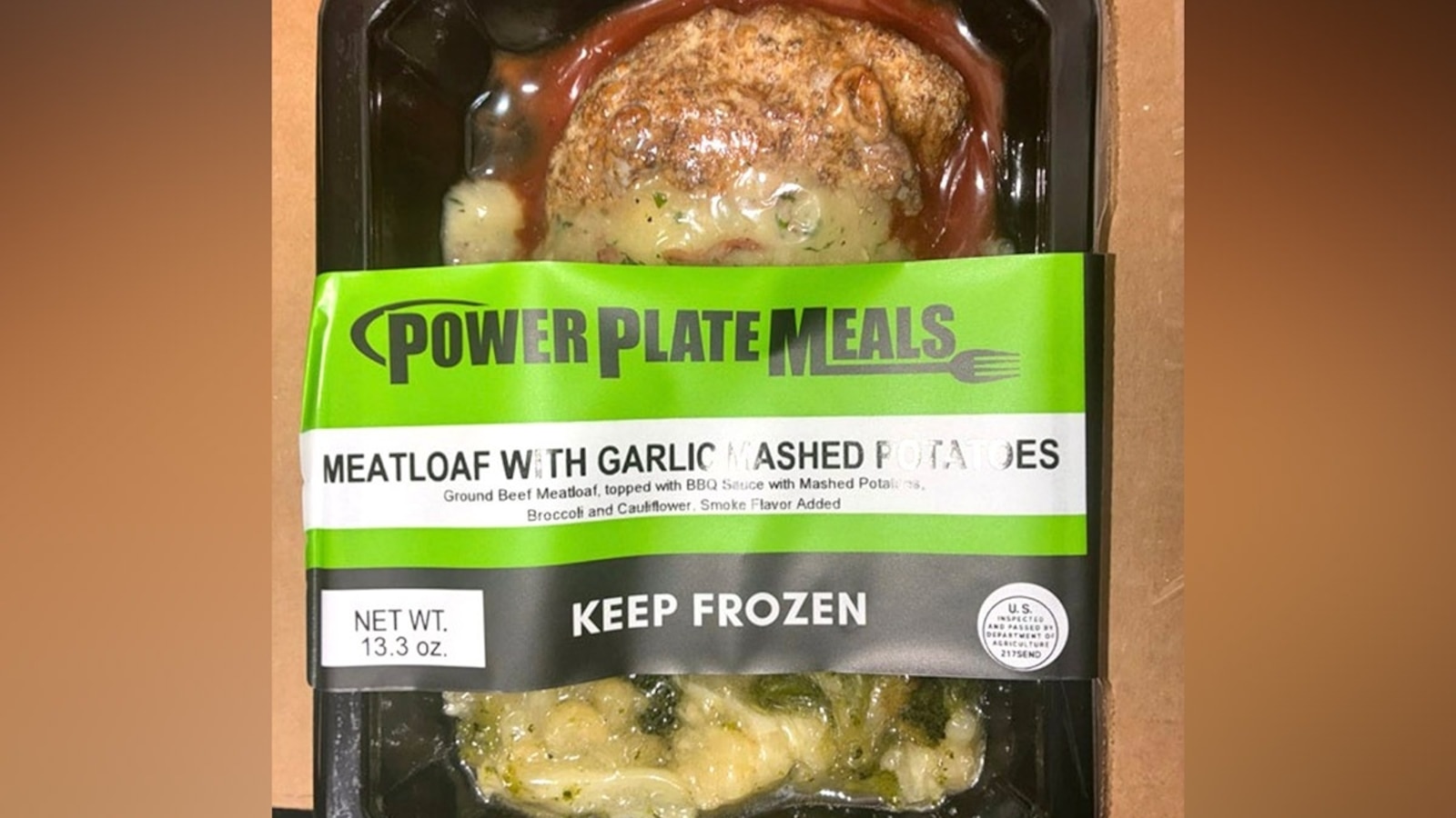 Frozen meatloaf meals recalled over undeclared soy allergen