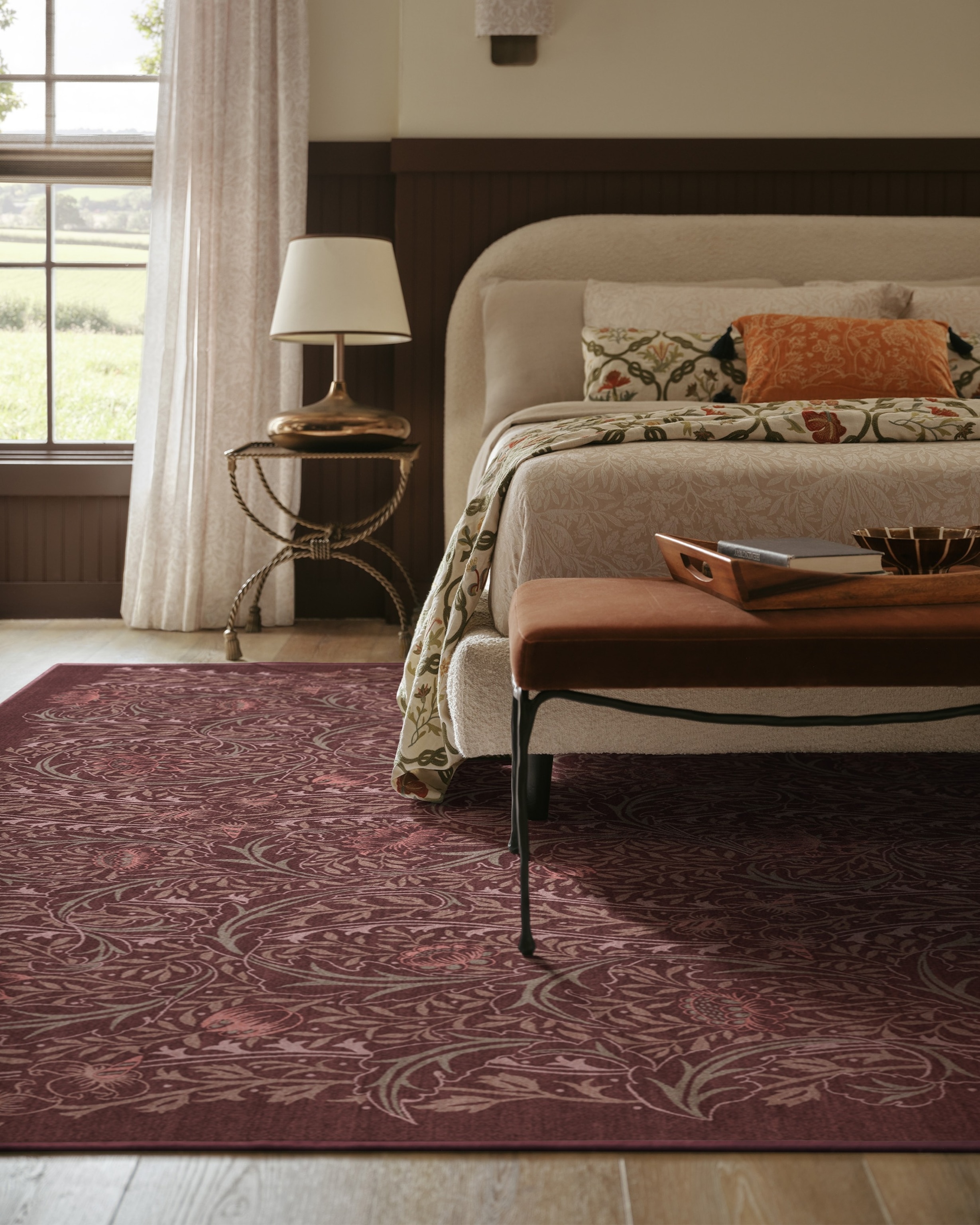 PHOTO: Shop Ruggable's Morris & Co. x The Huntington Collection