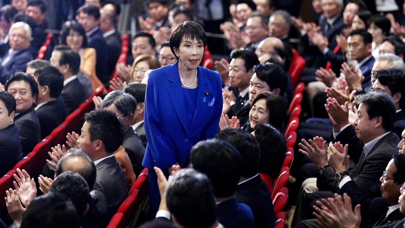 Japan's ruling party elects Sanae Takaichi as new leader, likely to be 1st female PM