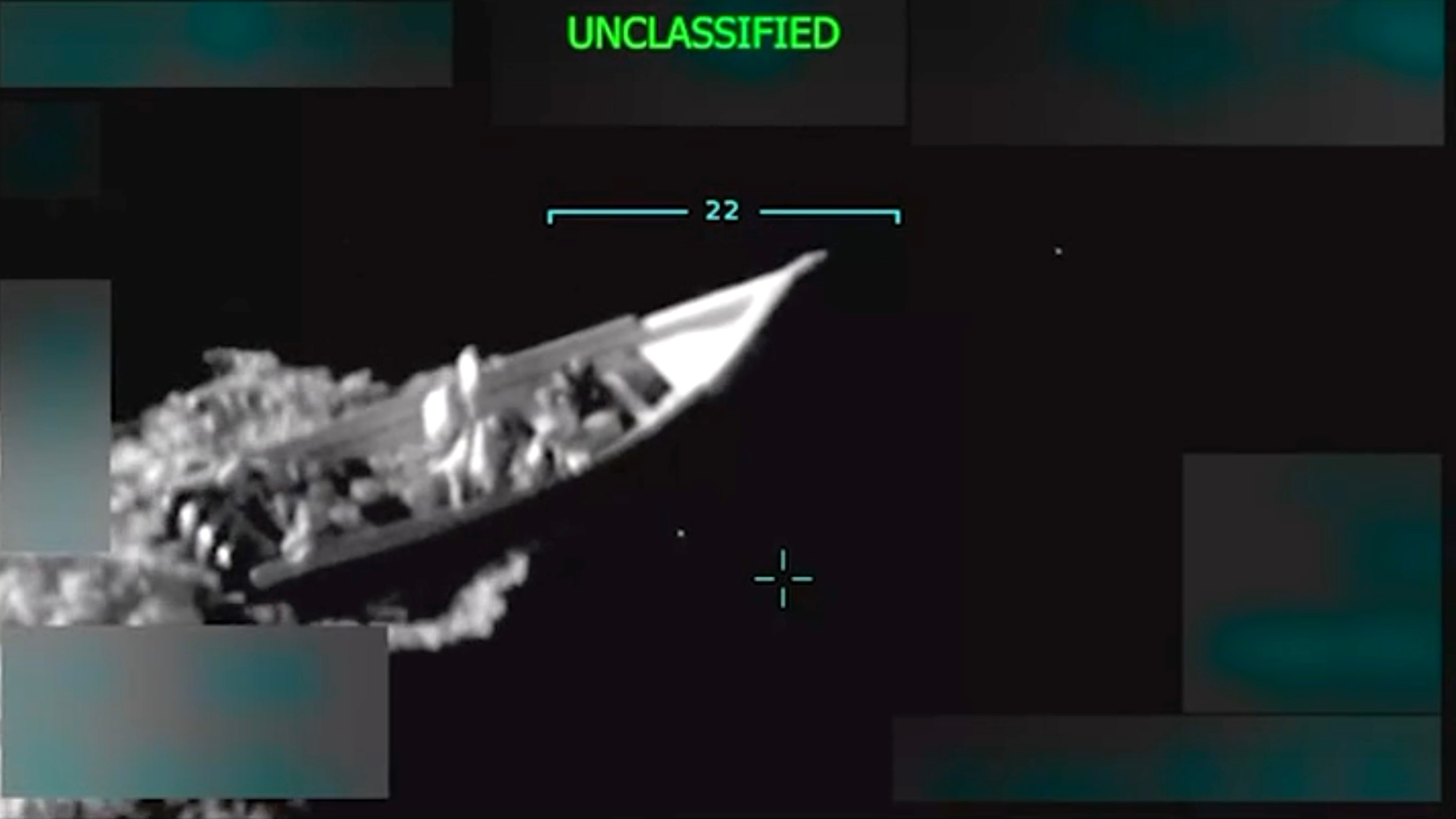 PHOTO: President Trump announced on his social media platform, Sept. 2, 2025, that he ordered U.S. military forces to conduct "a kinetic strike against positively identified Tren de Aragua Narcoterrorists in the SOUTHCOM area of responsibility."