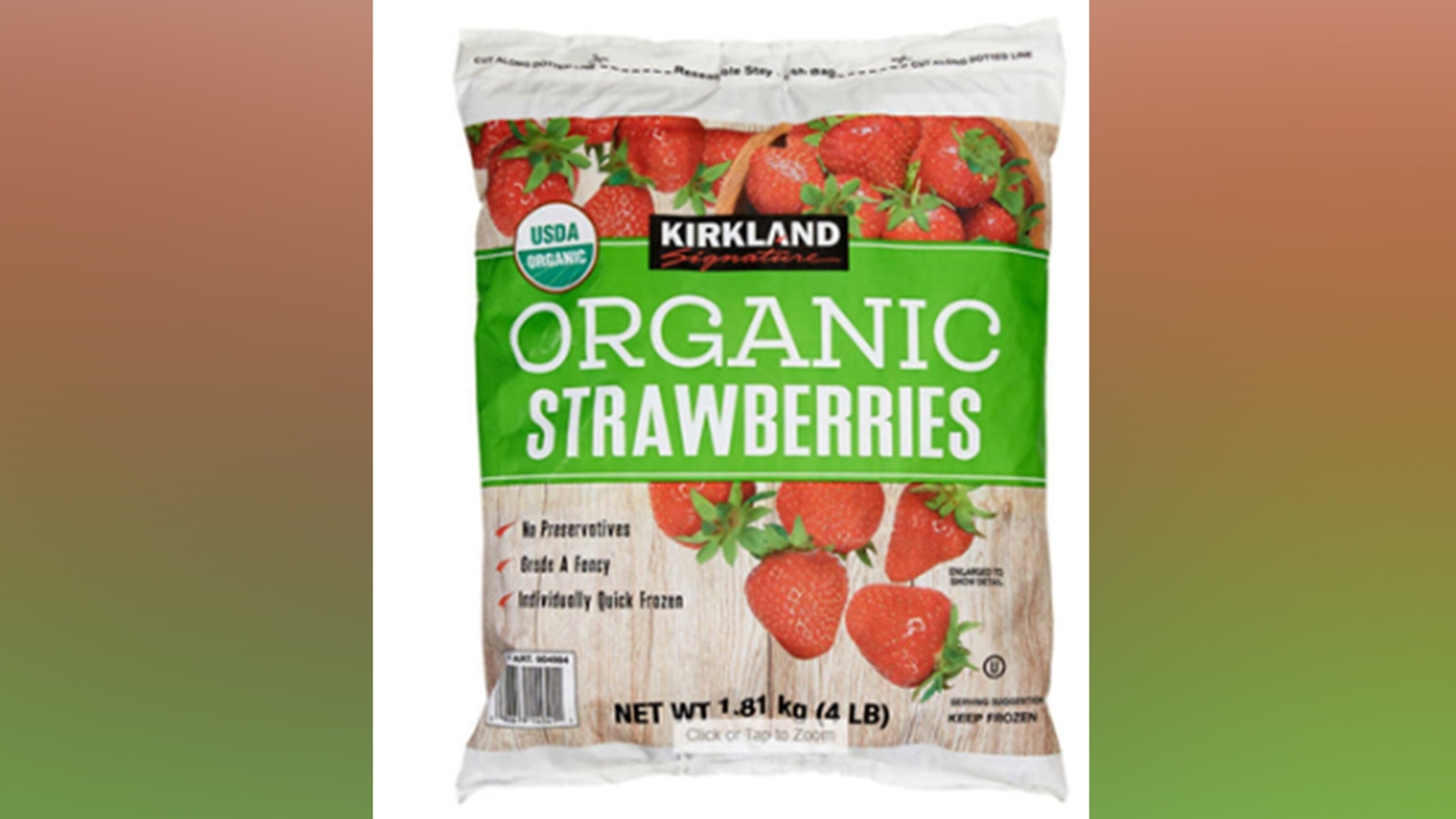 Frozen organic strawberries recalled over possible link to