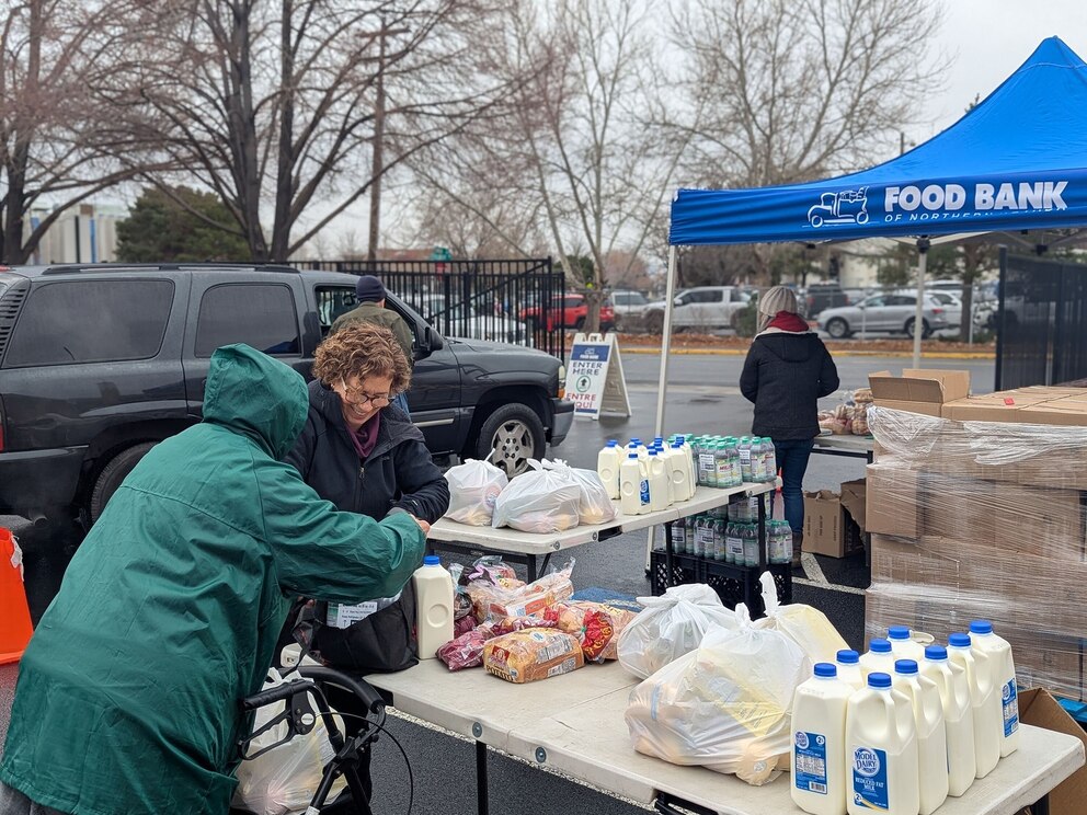 PHOTO: The Food Bank of Northern Nevada distributes produce and other items to partner organizations across the region.