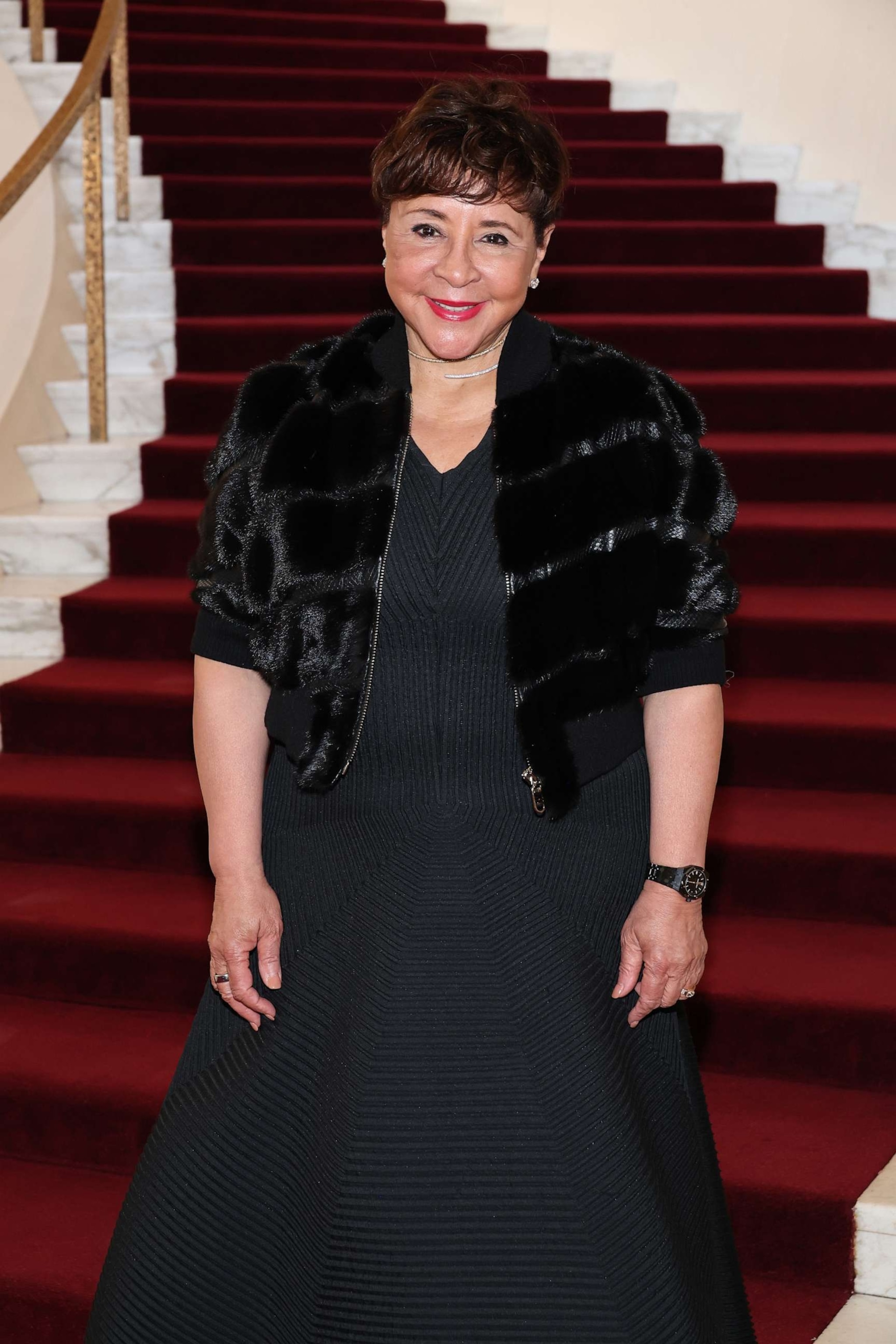 PHOTO: In this April 10, 2023, file photo, Sheila Johnson attends the opening night of Terence Blanchard's "Champion" at The Metropolitan Opera House in New York.