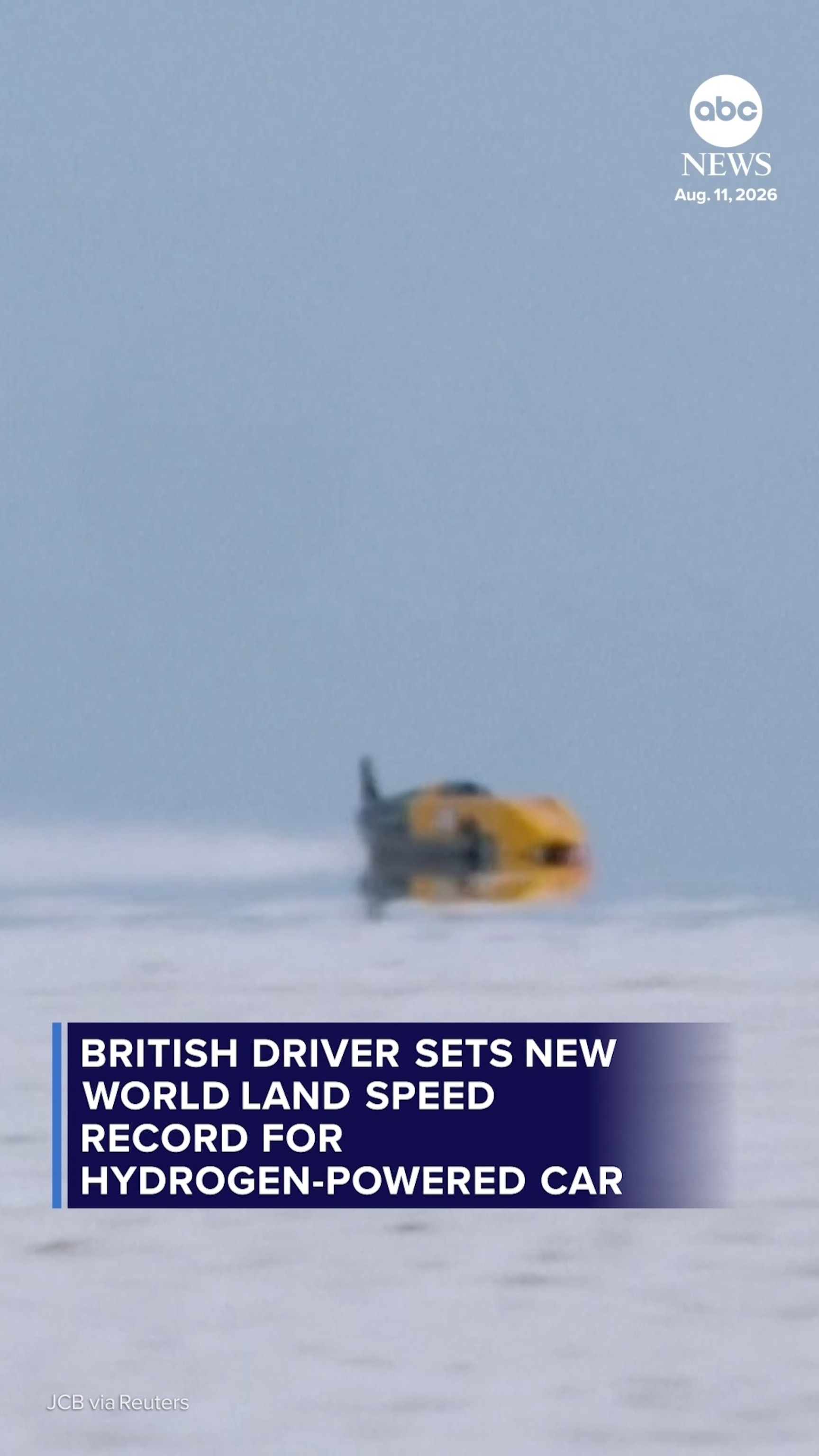 New land speed record for hydrogen-powered car - ABC News