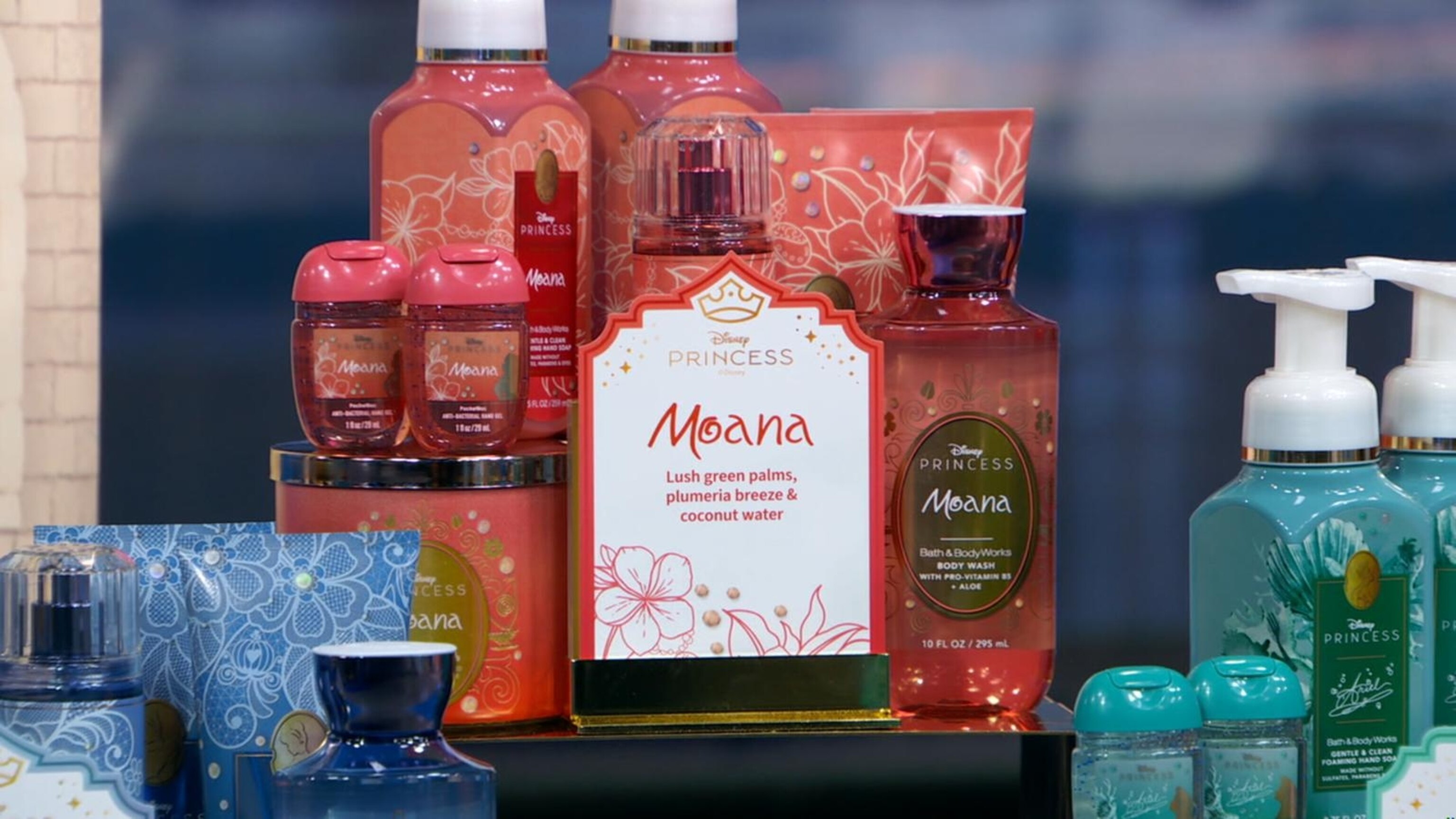 Video New Disney princess fragrance line at Bath and Body Works