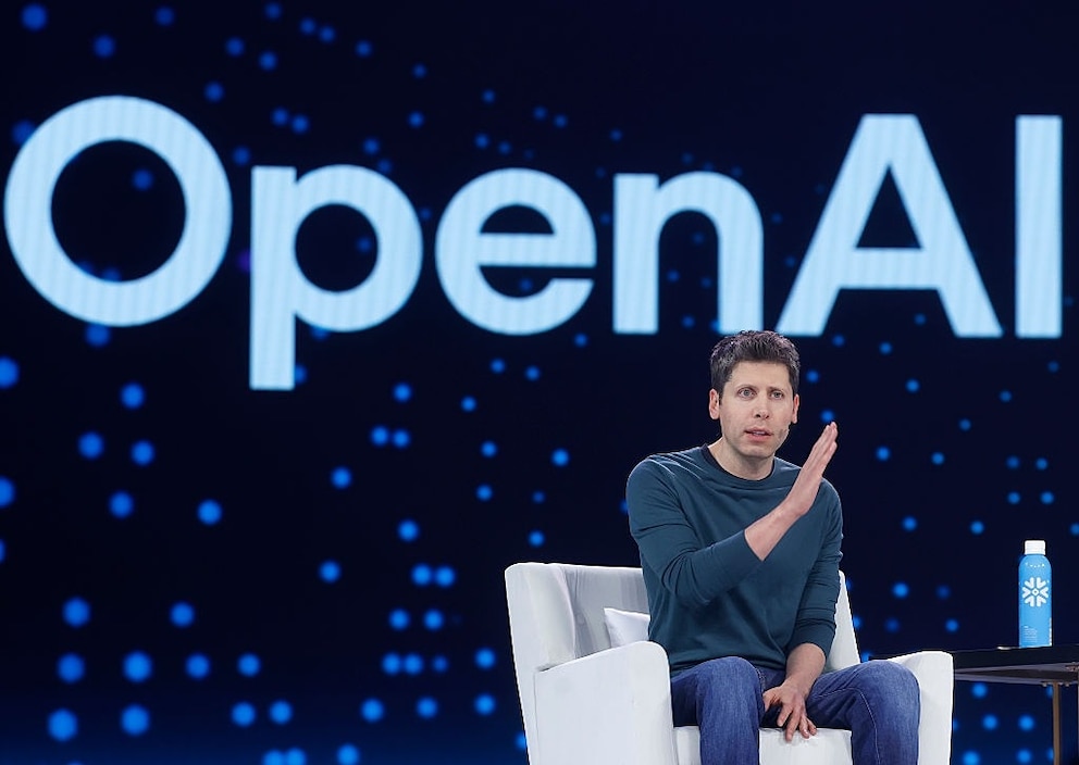 PHOTO: Open AI CEO Speaks At Annual Snowflake Summit In San Francisco