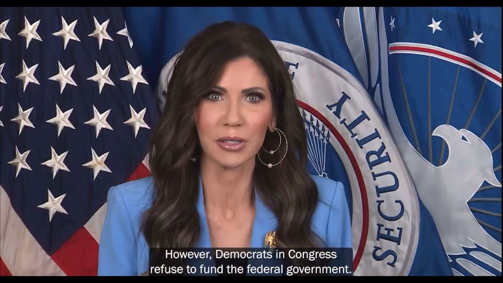 Democratic senators want investigation into Noem's TSA video that blamed Democrats for the shutdown