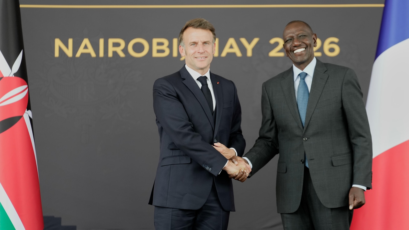 Frankrijk probeert Engelstalig Afrika te overtuigen tijdens een top in Kenia