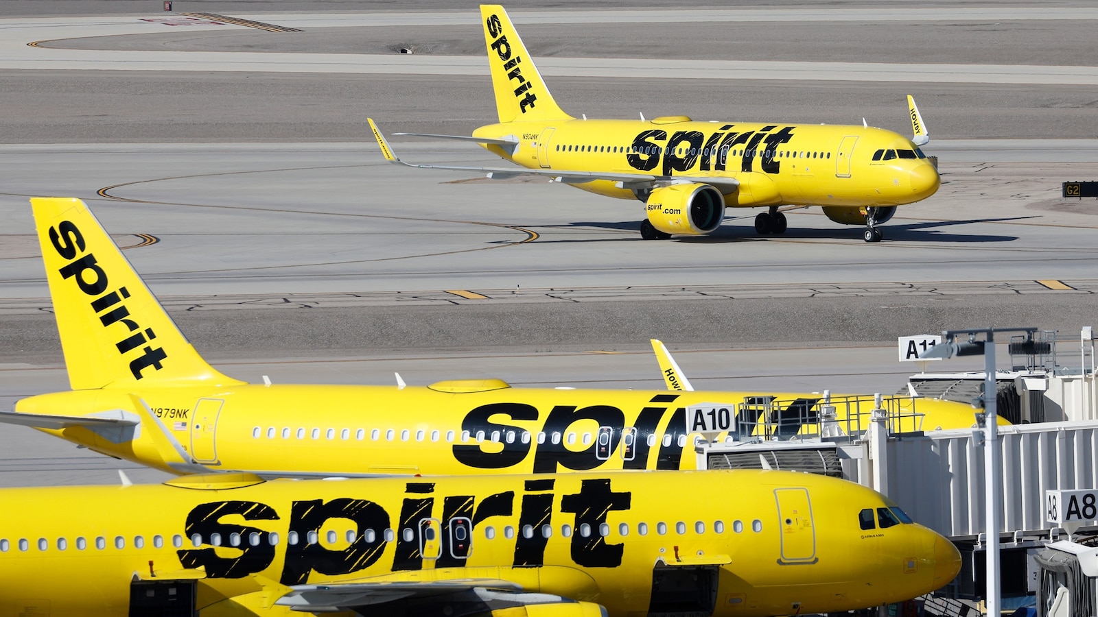 Spirit Airlines files for bankruptcy for 2nd time in less than a year