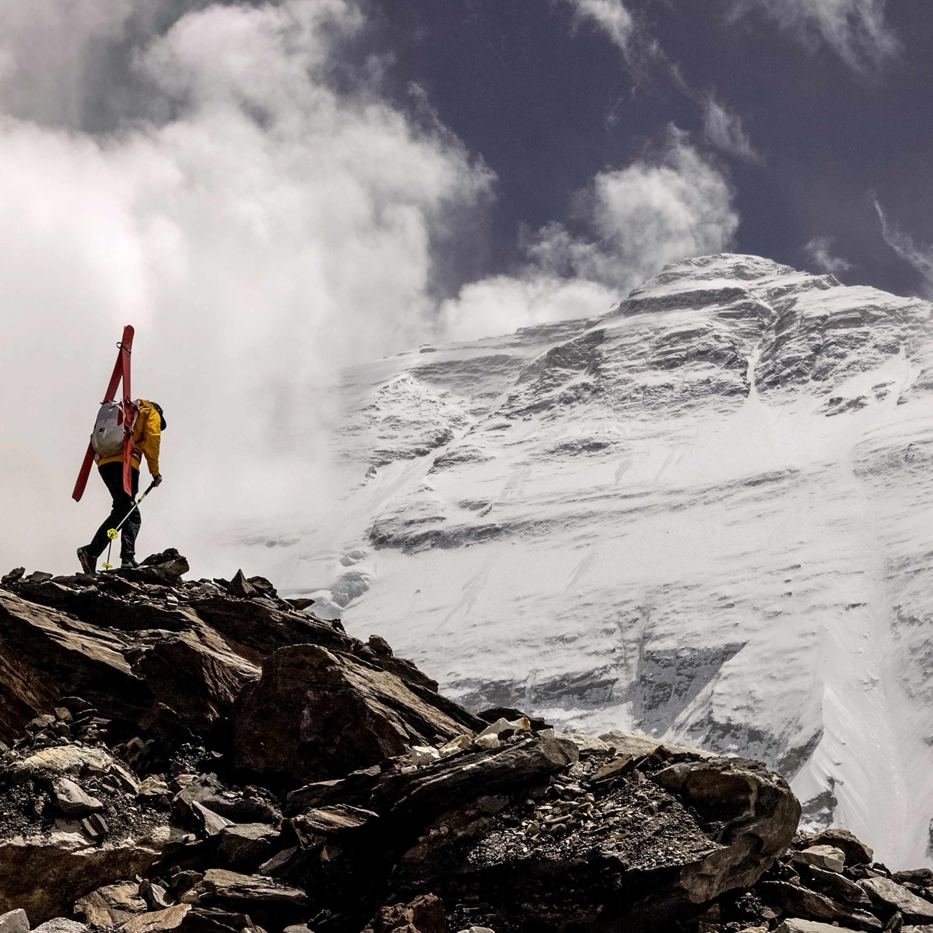American climber speaks out after history-making ski down Mount