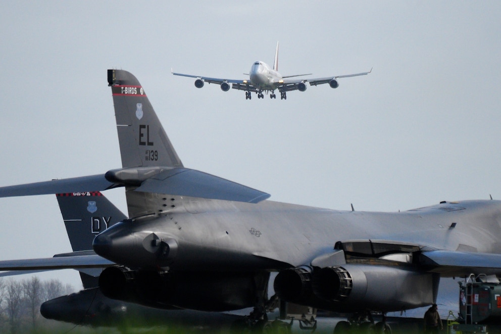 PHOTO: US Using UK Military Bases For Defensive Strikes Against Iran