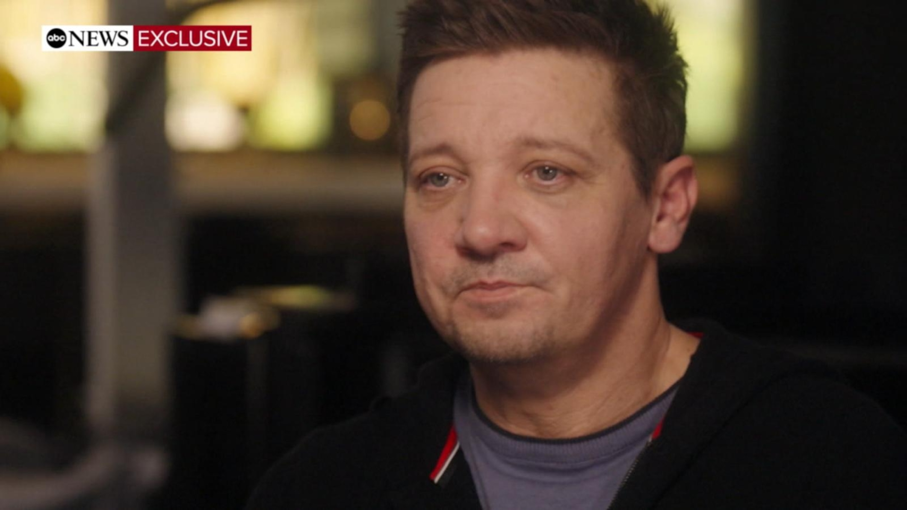 Jeremy Renner's exclusive interview with Diane Sawyer: The accident, his  recovery and more - ABC News, image size:3072x1728
