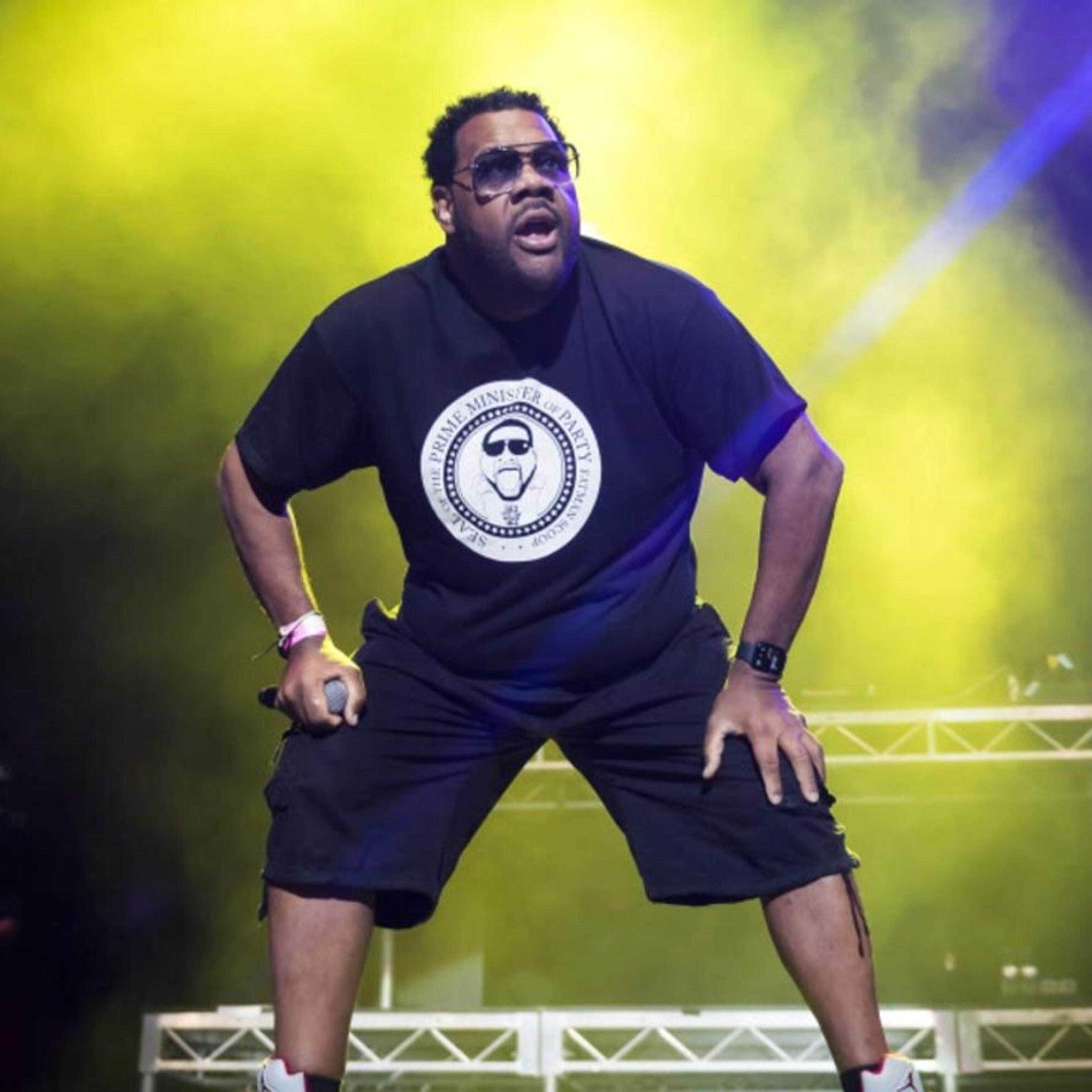 Rapper Fatman Scoop, known for hits with Missy Elliott and Mariah
