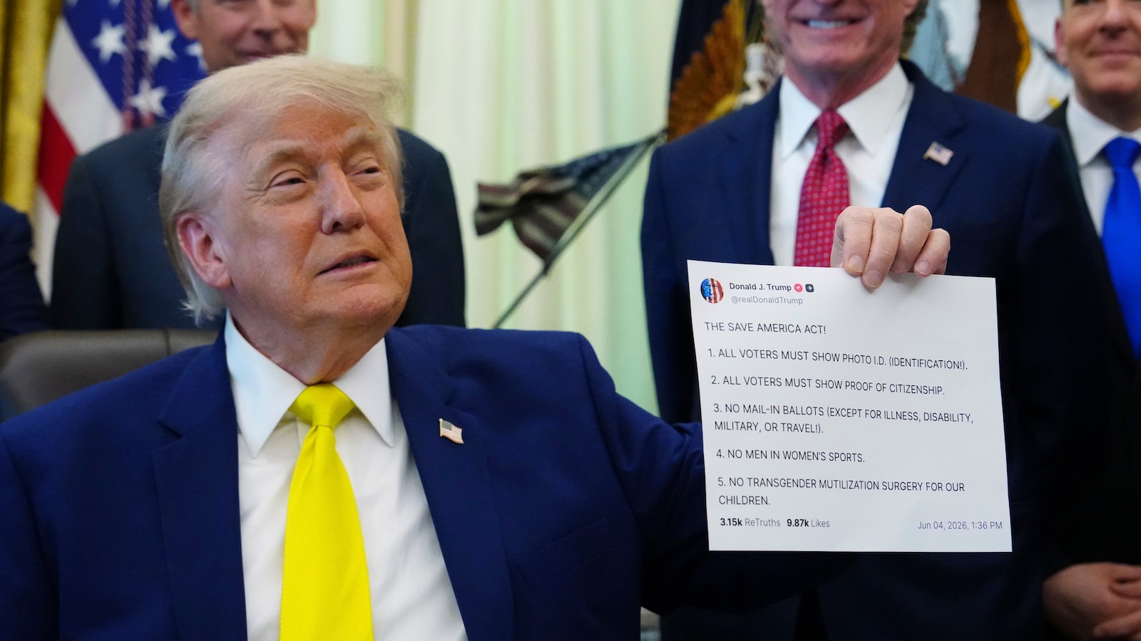  Trump stands to profit off US policy announcements by selling fast access to his social media posts