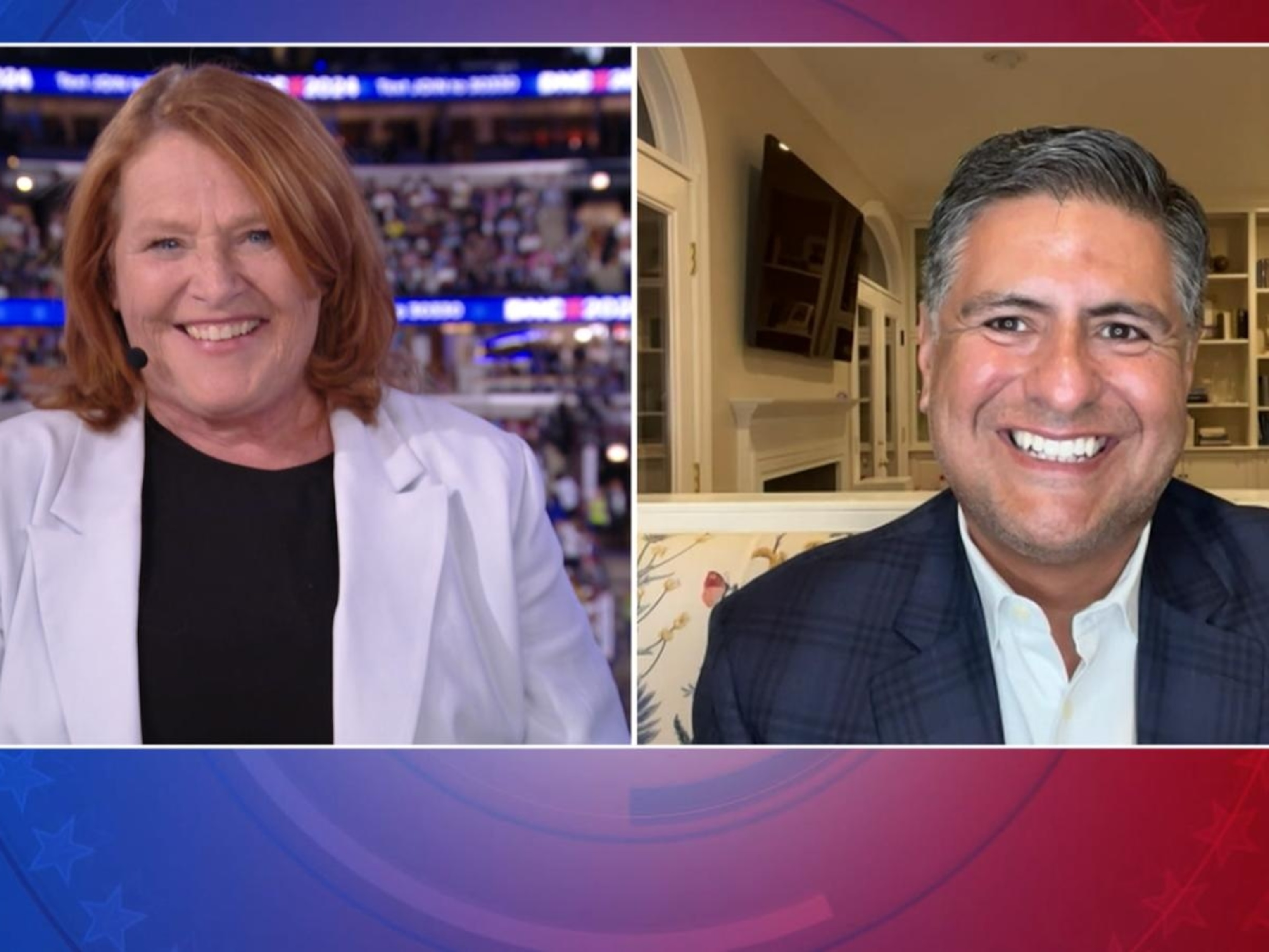 Former Trump adviser, ex-senator debate merits of Harris campaign
