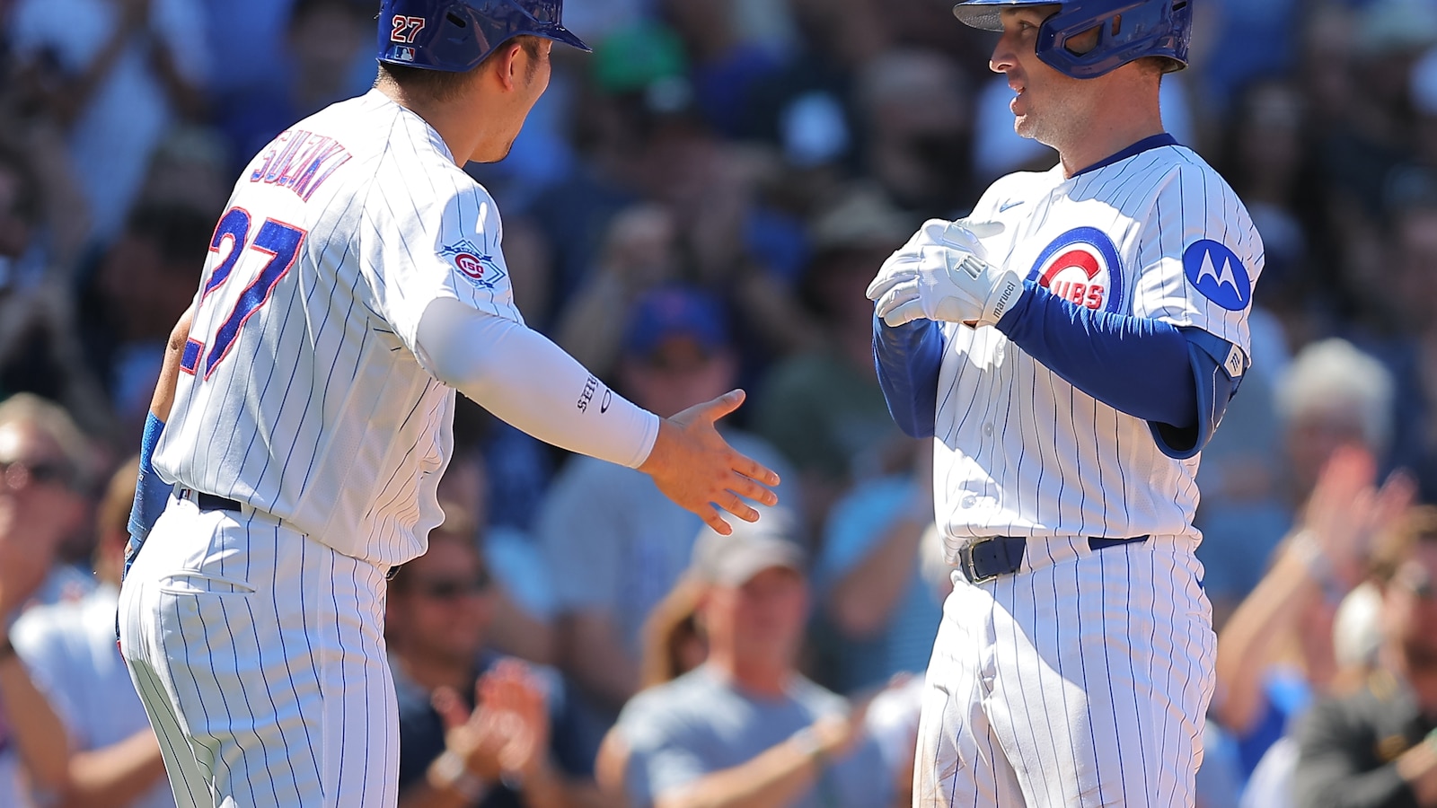 Alex Bregman hits his 25th homer and the Cubs pound the Pirates 12-2 to end their 4-game skid