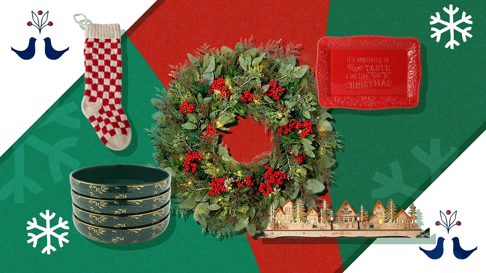 Shop last-minute Christmas décor