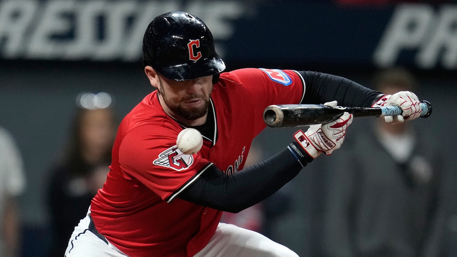 Guardians' David Fry sustains injuries after being hit in face by pitch